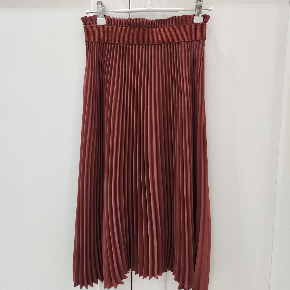 Aritzia Babaton Pleated Skirt